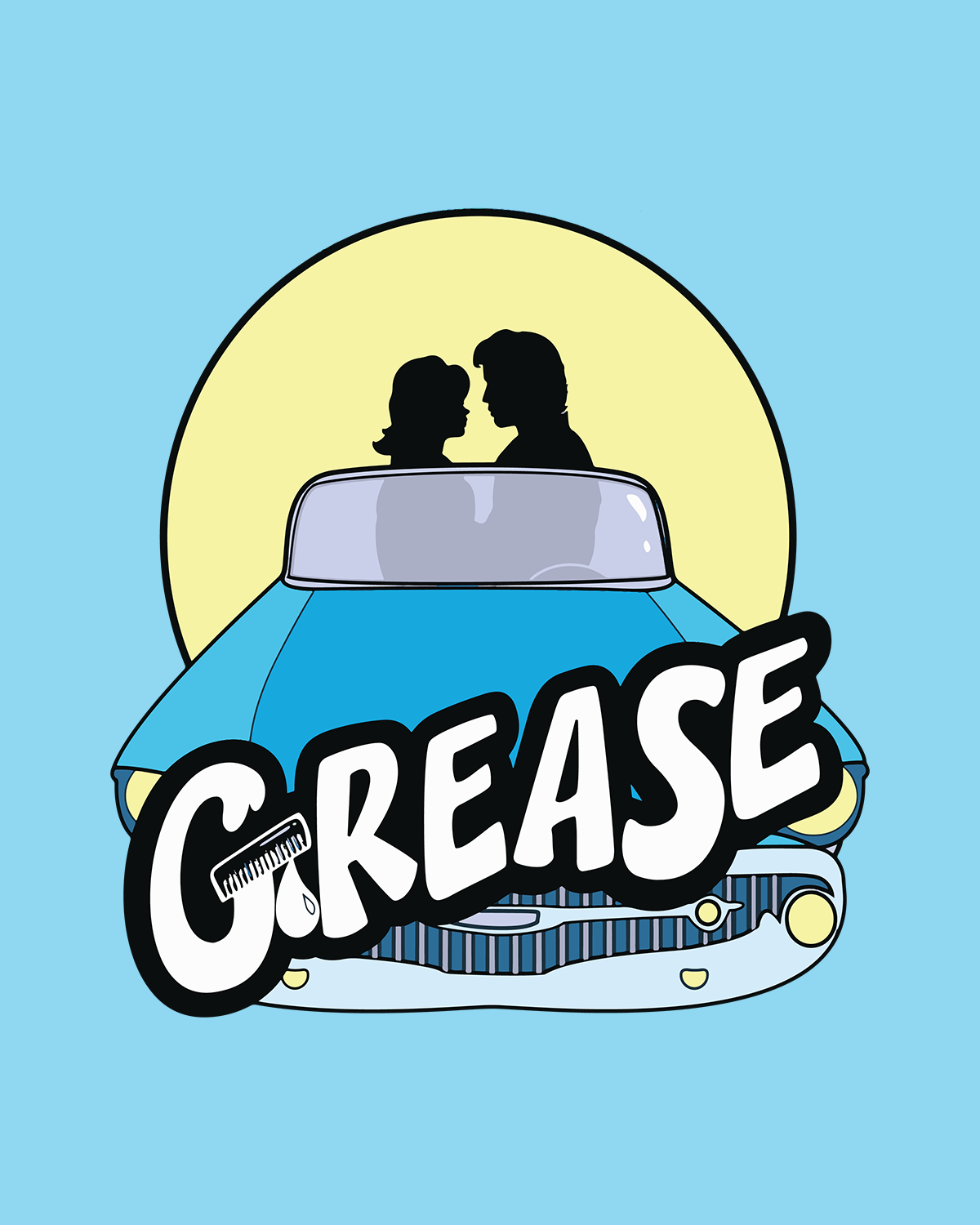 Grease School Edition production artwork